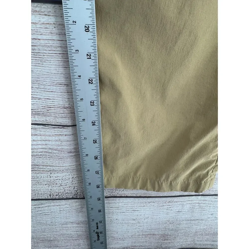 The North Face Sprag 5 Pocket‎ Pants Mens 32 Tan Stretch UPF Moisture Wicking